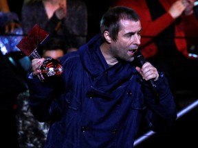 Liam Gallagher received the Best Icon award during the 2019 MTV Europe Music Awards at the FIBES Conference and Exhibition Centre in Seville, Spain, on Sunday, Nov. 3, 2019.