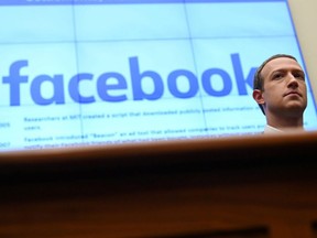 Facebook Chairman and CEO Mark Zuckerberg testifies at a House Financial Services Committee hearing in Washington, D.C., on Oct. 23, 2019.