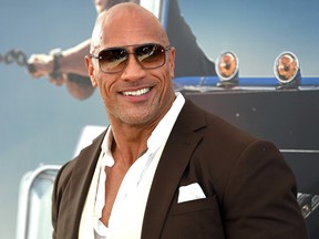 Dwayne Johnson arrives at the premiere of Universal Pictures' "Fast & Furious Presents: Hobbs & Shaw" at Dolby Theatre on July 13, 2019, in Hollywood, Calif.