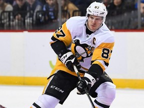 The Penguins will be with star centre Sidney Crosby for six weeks after he underwent surgery for a core muscle injury this week.