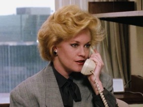 Melanie Griffith in "Working Girl."