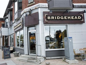 The Bridgehead at the corner of Fairmont and Wellington in Ottawa.