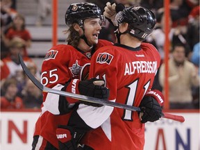 Erik Karlsson and Daniel Alfredsson.