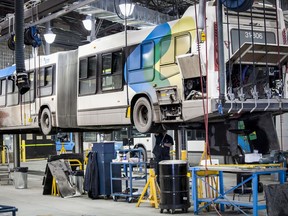 Despite having a fleet of more than 1,800 buses, the STM has been deploying fewer than 1,300 buses on the road since the beginning of November, with the implementation of a new software system partly to blame for the backlog in maintenance.