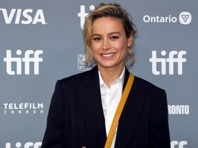 Brie Larson attends the "Just Mercy" press conference during the 2019 Toronto International Film Festival at TIFF Bell Lightbox on September 07, 2019 in Toronto, Canada.