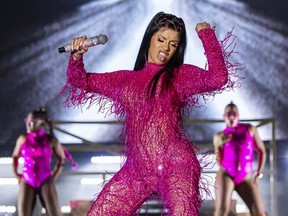 Cardi B performs on day 1 of Music Midtown at Piedmont Park on September 14, 2019 in Atlanta, Georgia.