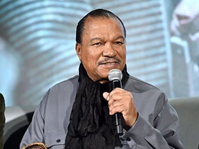 Billy Dee Williams participates in the global press conference for "Star Wars:  The Rise of Skywalker" at the Pasadena Convention Center on December 04, 2019 in Pasadena, California.