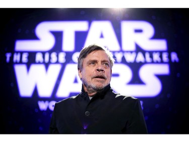Mark Hamill attends the premiere of Disney's "Star Wars: The Rise of Skywalker" on Dec. 16, 2019 in Hollywood, Calif.
