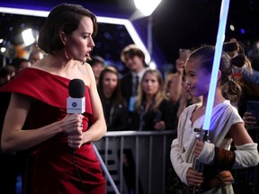 Daisy Ridley attends the Premiere of Disney's "Star Wars: The Rise Of Skywalker" on Dec. 16, 2019, in Hollywood, Calif.