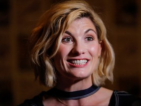 Jodie Whittaker "The Doctor" from the cast of the BBC show "Doctor Who" attends the pop culture convention Comic Con in San Diego, Calif., July 19, 2018. (REUTERS/Mike Blake/File Photo)