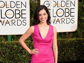 Producer Sarah Treem attends the 72nd Annual Golden Globe Awards at The Beverly Hilton Hotel on January 11, 2015 in Beverly Hills, California.