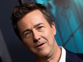 US actor/director Edward Norton attends the special screening of Warner Bros Pictures' "Motherless Brooklyn" in Los Angeles, on October 28, 2019.
