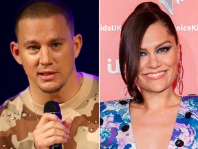 Channing Tatum and Jessie J. (Getty Images file photos)