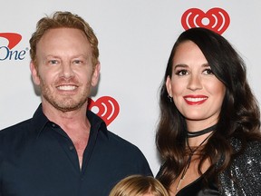 Ian Ziering and his wife Erin attend the 2019 iHeartRadio Music Festival at T-Mobile Arena on Sept. 20, 2019 in Las Vegas, Nevada. (David Becker/Getty Images for iHeartMedia)