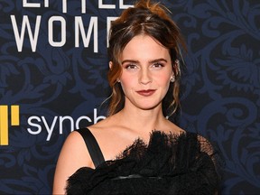 Emma Watson attends the "Little Women" premiere at Museum of Modern Art on Dec. 7, 2019 in New York City.  (Dia Dipasupil/Getty Images)