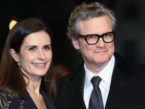 Actor Colin Firth and his wife Livia Firth attend 'The Mercy' premiere at The Curzon Mayfair on Feb. 6, 2018 in London. (Tim P. Whitby/ Getty Images)
