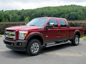 2015 Ford Super Duty F-Series. (Lesley Wimbush/Driving.ca)