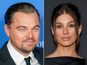 Leonardo DiCaprio and Camila Morrone. (Getty Images)