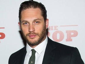 Tom Hardy attends "The Drop" premiere on Monday, Sept. 8, 2014 in New York.