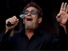 Huey Lewis of Huey Lewis  The News performing at Ottawa Bluesfest. Sunday July 10,2011.