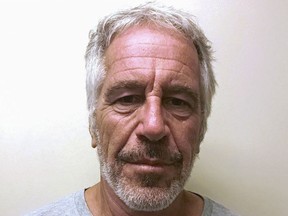 U.S. financier Jeffrey Epstein appears in a photograph taken for the New York State Division of Criminal Justice Services' sex offender registry March 28, 2017 and obtained by Reuters July 10, 2019.