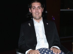 Pete Frates attends the Sportsman Of The Year 2014 Ceremony on Dec. 9, 2014 in New York City.  (Rob Kim/Getty Images for Sports Illustrated)