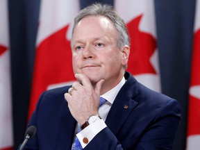 Bank of Canada governor Stephen Poloz takes part in a news conference in Ottawa, Jan. 18, 2017.