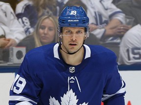 Jason Spezza of the Toronto Maple Leafs.