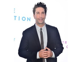 David Schwimmer attends The Rape Foundation's Annual Brunch on October 7, 2018 in Beverly Hills, California.