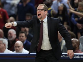 With the Raptors starting a different lineup almost every night because of injuries, coach Nick Nurse deserves a lot of credit for how well the team has playing this season. Getty Images)