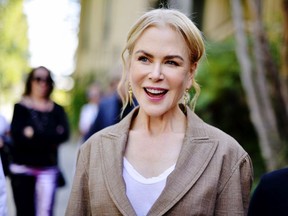 Nicole Kidman arrives at the 7th Annual Gold Meets Golden at Virginia Robinson Gardens and Estate on January 04, 2020 in Los Angeles, California.