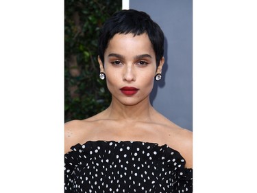BEVERLY HILLS, CALIFORNIA - JANUARY 05: Zoë Kravitz attends the 77th Annual Golden Globe Awards at The Beverly Hilton Hotel on January 05, 2020 in Beverly Hills, California.
