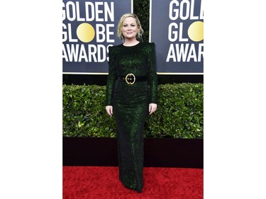 BEVERLY HILLS, CALIFORNIA - JANUARY 05: Amy Poehler attends the 77th Annual Golden Globe Awards at The Beverly Hilton Hotel on January 05, 2020 in Beverly Hills, California.