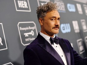 Taika Waititi attends the 25th Annual Critics' Choice Awards at Barker Hangar on Jan. 12, 2020, in Santa Monica, Calif.