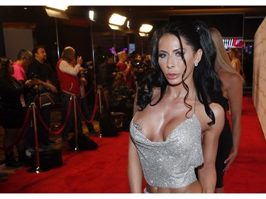 Adult film actress Madison Ivy attends the 2020 Adult Video News Awards at The Joint inside the Hard Rock Hotel & Casino on Jan. 25, 2020, in Las Vegas.