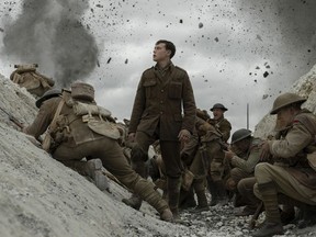George MacKay as Schofield in "1917," co-written and directed by Sam Mendes.