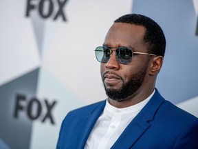 Sean 'Love' Combs attends the 2018 Fox Network Upfront at Wollman Rink, Central Park on May 14, 2018 in New York City.