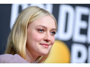 US actress Dakota Fanning arrives for the 77th annual Golden Globe Awards on January 5, 2020, at The Beverly Hilton hotel in Beverly Hills, California. (Photo by VALERIE MACON / AFP)
