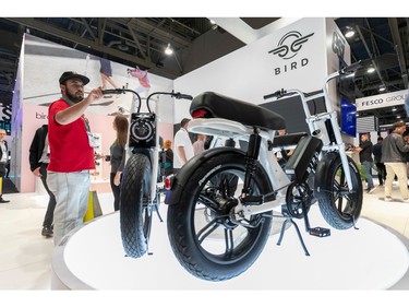 The Bird Cruiser is shown at the 2020 Consumer Electronics Show (CES) in Las Vegas on Jan. 8, 2020.