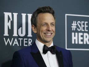 Seth Meyers attends the 25th Critics Choice Awards. on January 12, 2020.