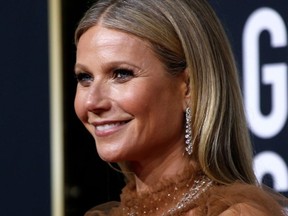 Gwyneth Paltrow arrives to the 77th Golden Globe Awards.