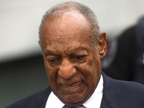 Bill Cosby departs the Montgomery County Courthouse on the first day of sentencing in his sexual assault trial on Sept. 24, 2018, in Norristown, Pa.