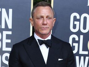 Daniel Craig arrives for the 77th annual Golden Globe Awards on Jan. 5, 2020, at The Beverly Hilton hotel in Beverly Hills, Calif.