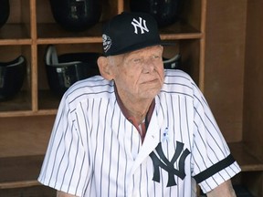 Don Larsen, the journeyman pitcher who reached the heights of baseball glory in 1956 for the Yankees when he threw a perfect game and only no-hitter in World Series history, died Wednesday, Jan. 1, 2020.