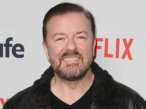 Comedian Ricky Gervais attends the "After Life" For Your Consideration Event at Paley Center For Media on March 7, 2019 in New York City.