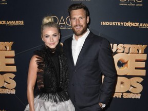 Julianne Hough and Brooks Laich attend the 2019 Industry Dance Awards at Avalon Hollywood Los Angeles, Aug. 14, 2019.