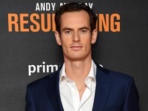 Andy Murray attends the "Andy Murray: Resurfacing" world premiere at the Curzon Bloomsbury on Nov. 25, 2019 in London. (Gareth Cattermole/Getty Images)