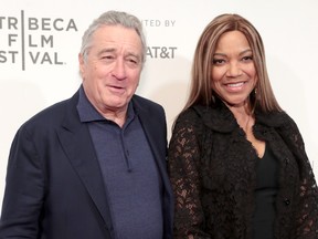 Robert De Niro and Grace Hightower attend Showtime's world premiere of The Fourth Estate at the Tribeca Film Festival at BMCC Tribeca Performing Arts Center on April 28, 2018 in New York City.  (Cindy Ord/Getty Images for Showtime)