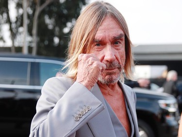 Iggy Pop attends the 62nd Annual Grammy Awards at Staples Center in Los Angeles, on Sunday, Jan. 26, 2020. (Rich Fury/Getty Images for The Recording Academy)