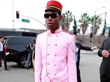 Tyler, the Creator attends the 62nd Annual Grammy Awards at Staples Center in Los Angeles, on Sunday, Jan. 26, 2020. (Rich Fury/Getty Images for The Recording Academy)